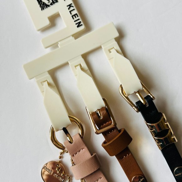 ANNE KLEIN Women's Set of 3 Designer Belts NWT Size L/XL - Picture 2 of 5
